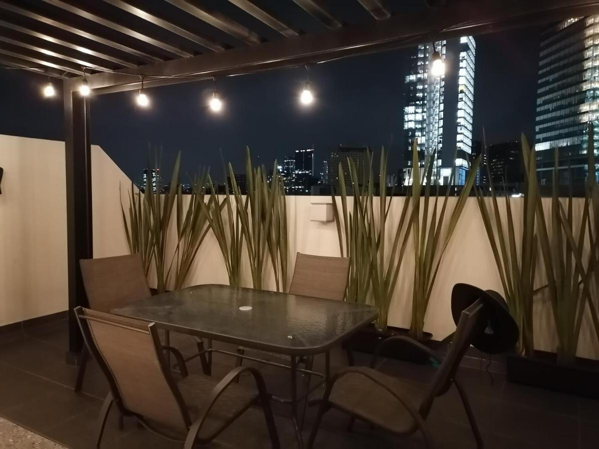 멕시코 시 Downtown Depto Con Terraza Privada 아파트 외부 사진