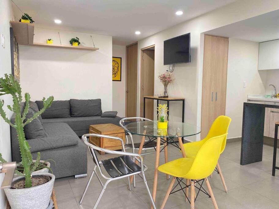 멕시코 시 Downtown Depto Con Terraza Privada 아파트 외부 사진