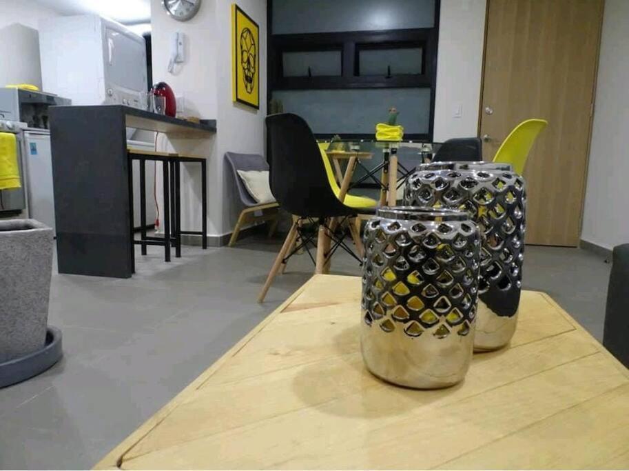멕시코 시 Downtown Depto Con Terraza Privada 아파트 외부 사진