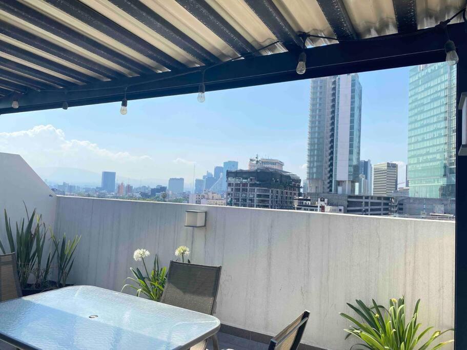 멕시코 시 Downtown Depto Con Terraza Privada 아파트 외부 사진