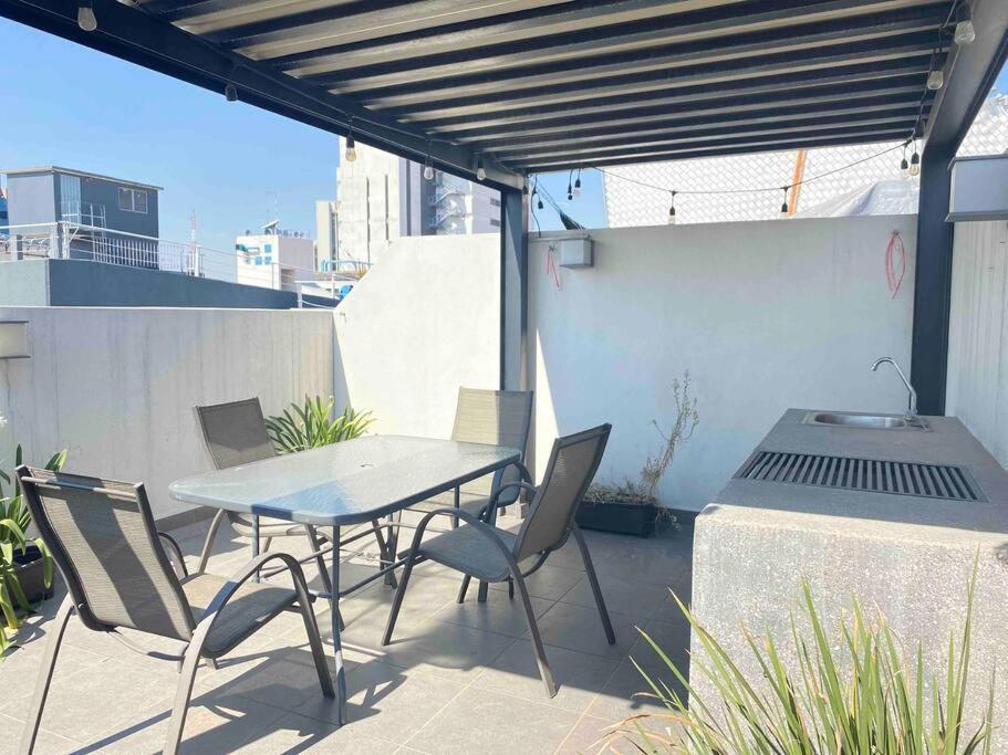 멕시코 시 Downtown Depto Con Terraza Privada 아파트 외부 사진