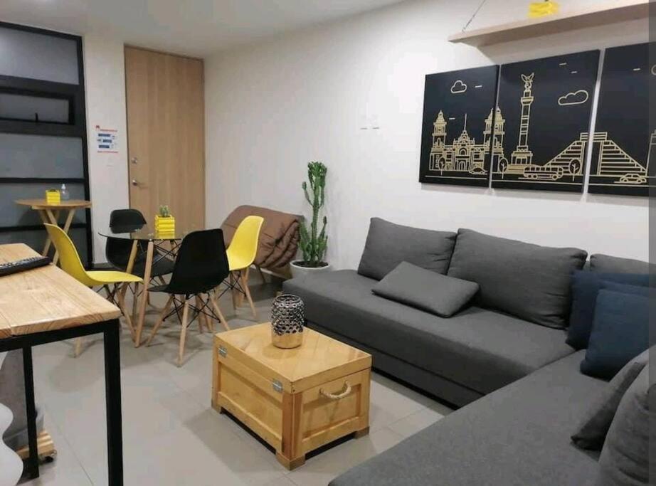 멕시코 시 Downtown Depto Con Terraza Privada 아파트 외부 사진